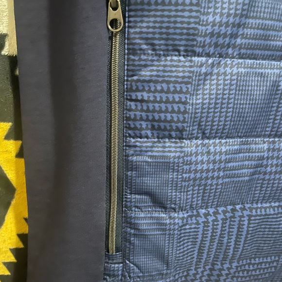 NWT Polo Ralph Lauren RLX Men’s Large Golf Hybrid Full-Zip Vest Navy Blue - Picture 8 of 8